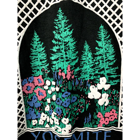 Vintage Wawona Shirt Yosemite Single Stitched Graphic Tee 80s VTG Medium - Picture 4 of 12